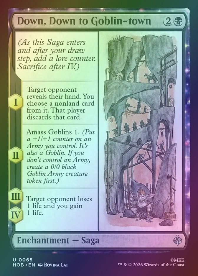 Down, Down to Goblin-town (HOB) (65) / Foil