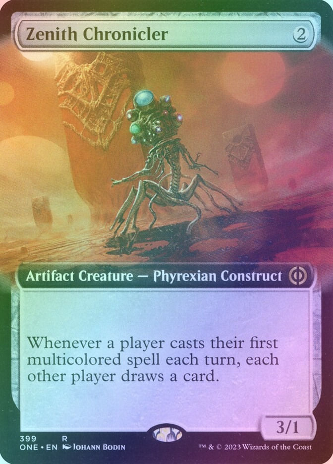 Zenith Chronicler (ONE) (399) / Extended Art / Foil