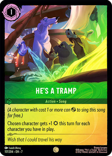 He's a Tramp (LOR_ARC) / Foil