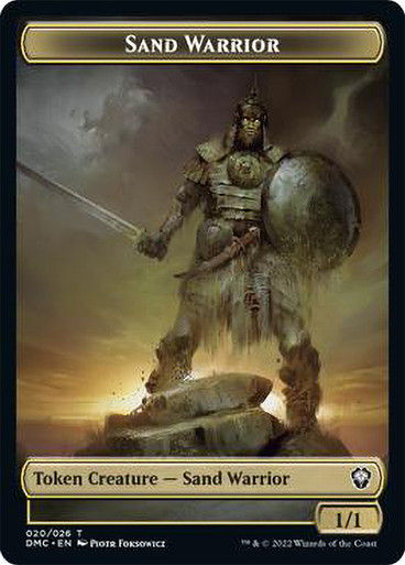 Sand Warrior Token (tdmc)