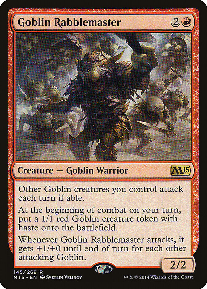 Goblin Rabblemaster (M15) (145)