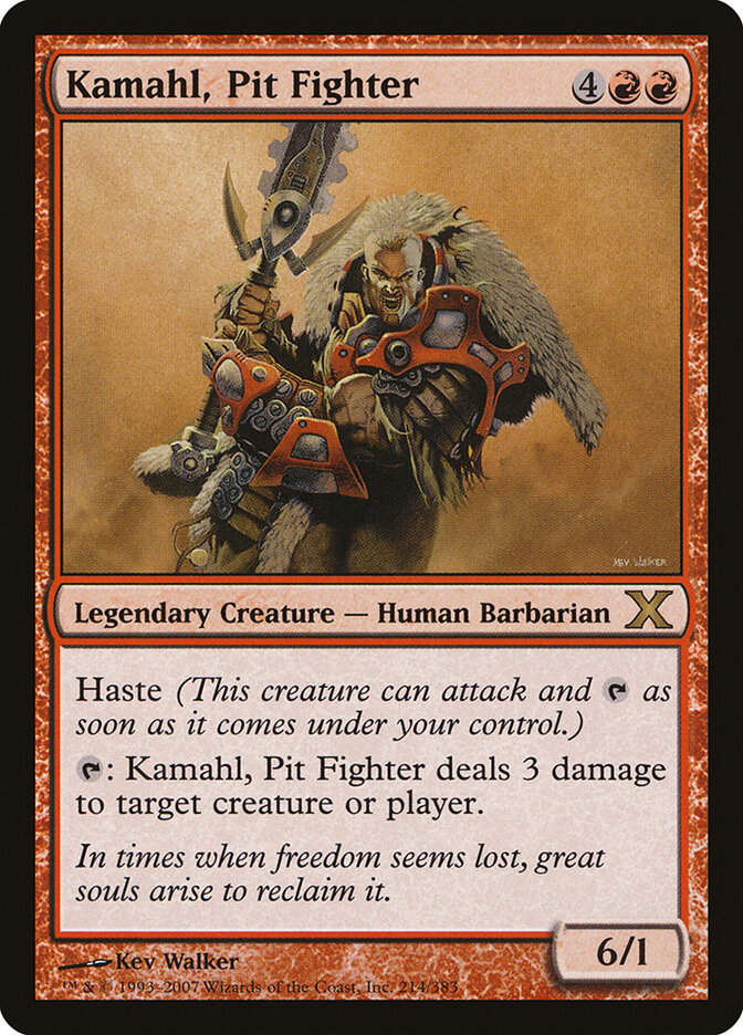 Kamahl, Pit Fighter (10E) (214)