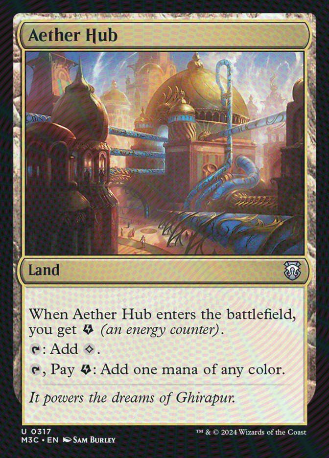 Aether Hub (M3C) (317) / Ripple Foil