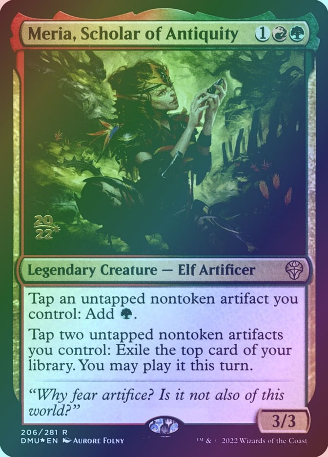 Meria, Scholar of Antiquity (PDMU) (206s) / Foil