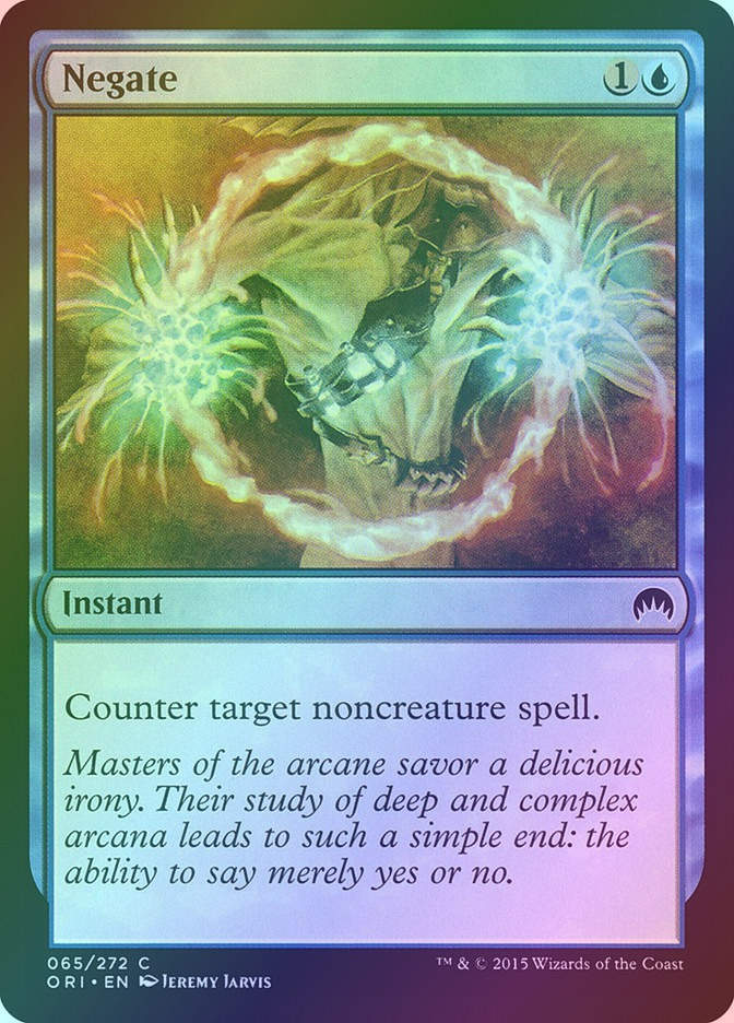 Negate (ORI) (65) / Foil