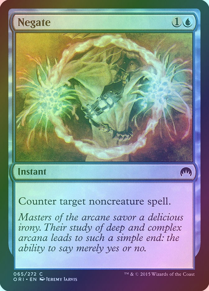Negate (ORI) (65) / Foil