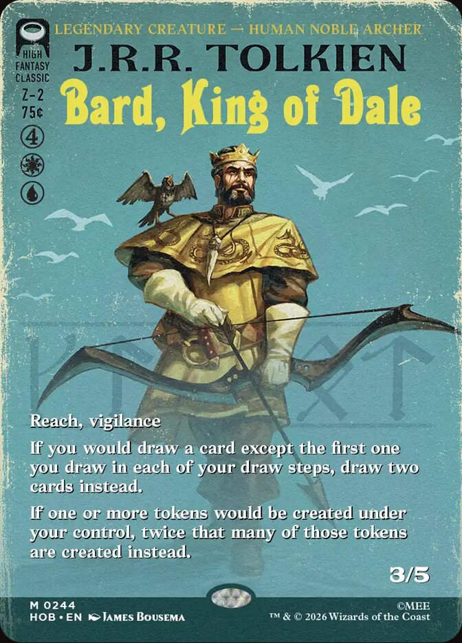 Bard, King of Dale (HOB) (244) / Borderless