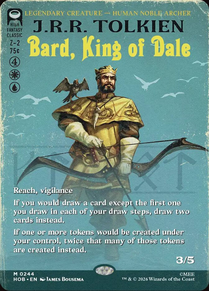 Bard, King of Dale (HOB) (244) / Borderless