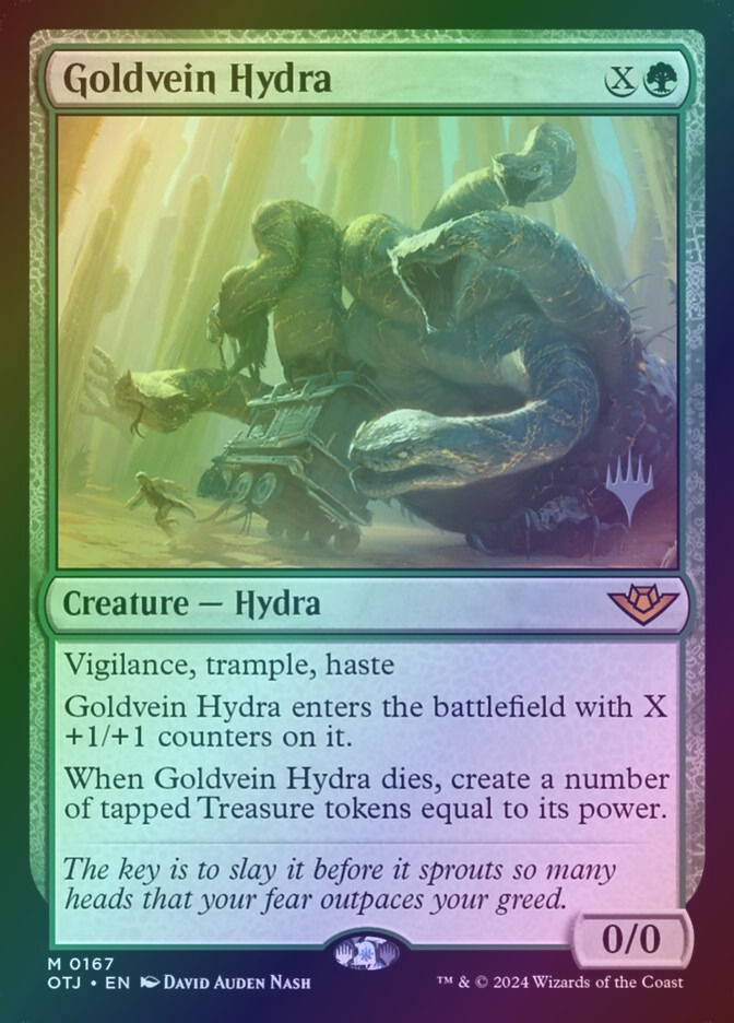 Goldvein Hydra (POTJ) (167p) / Foil