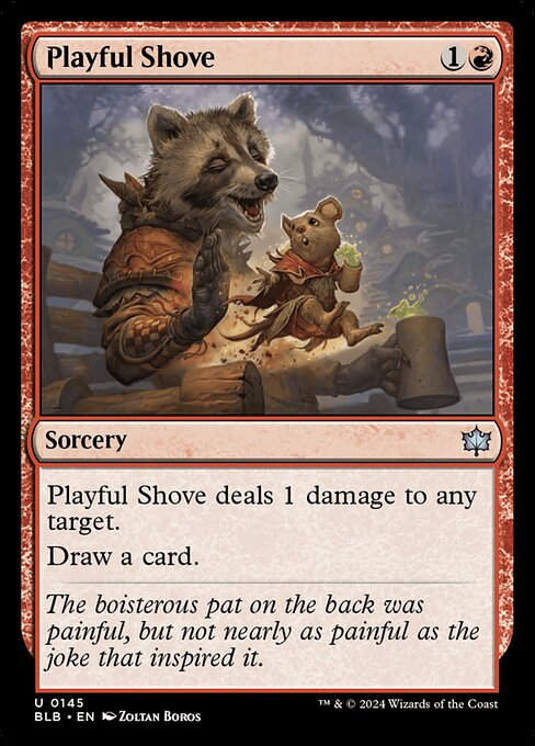Playful Shove (blb) (145)