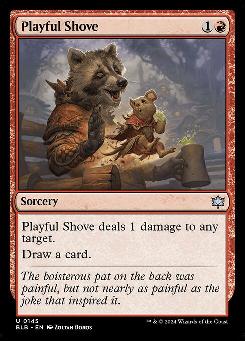 Playful Shove (blb) (145)