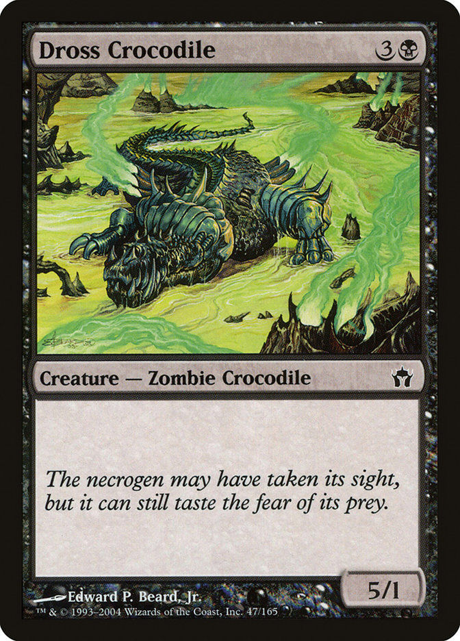 Dross Crocodile (5DN) (47) / Foil