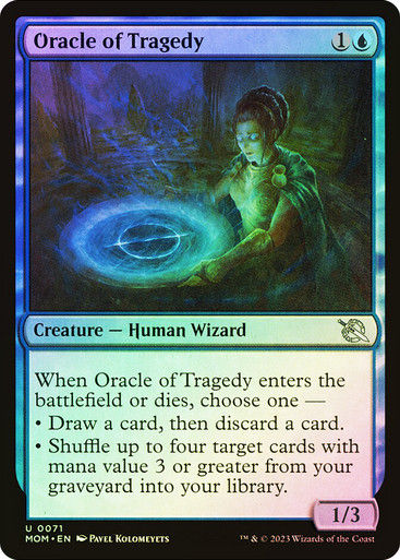 Oracle of Tragedy (mom) / Foil