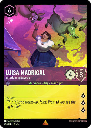 Luisa Madrigal - Entertaining Muscle (LOR_SHS) / Foil