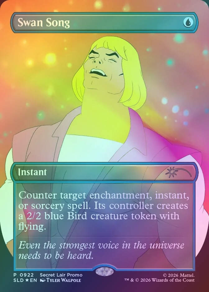 Swan Song (SLD) (922) / Borderless / Foil