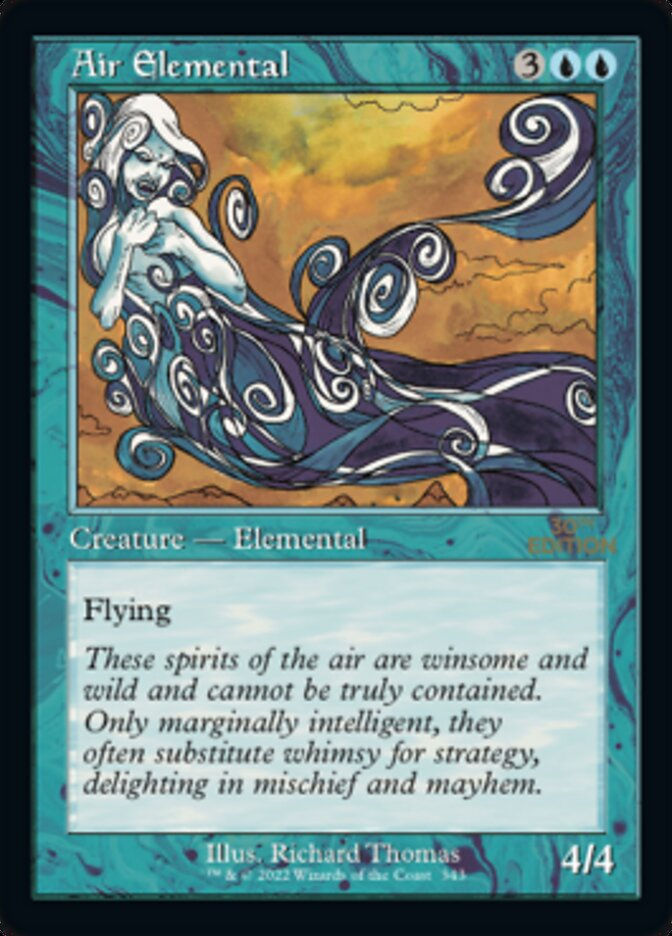 Air Elemental (30a) / Retro Frame