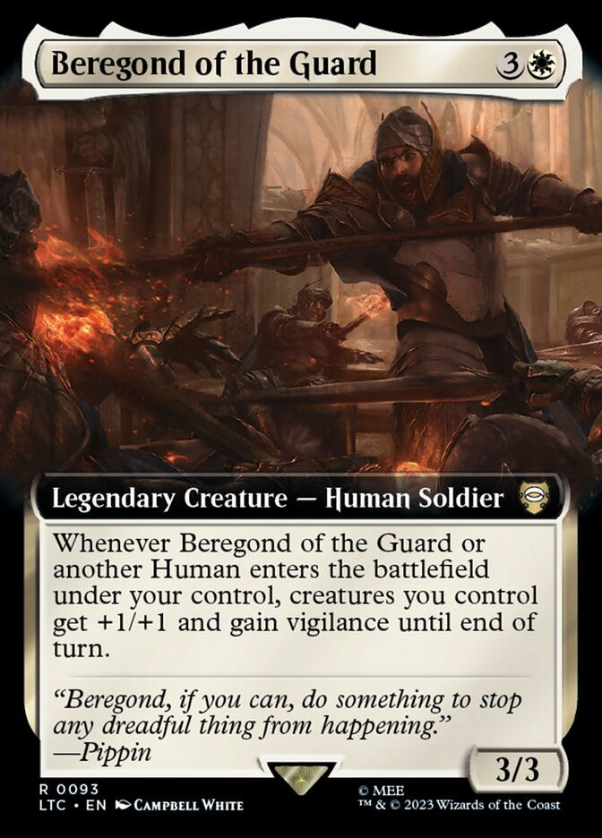 Beregond of the Guard (LTC) (93) / Extended Art