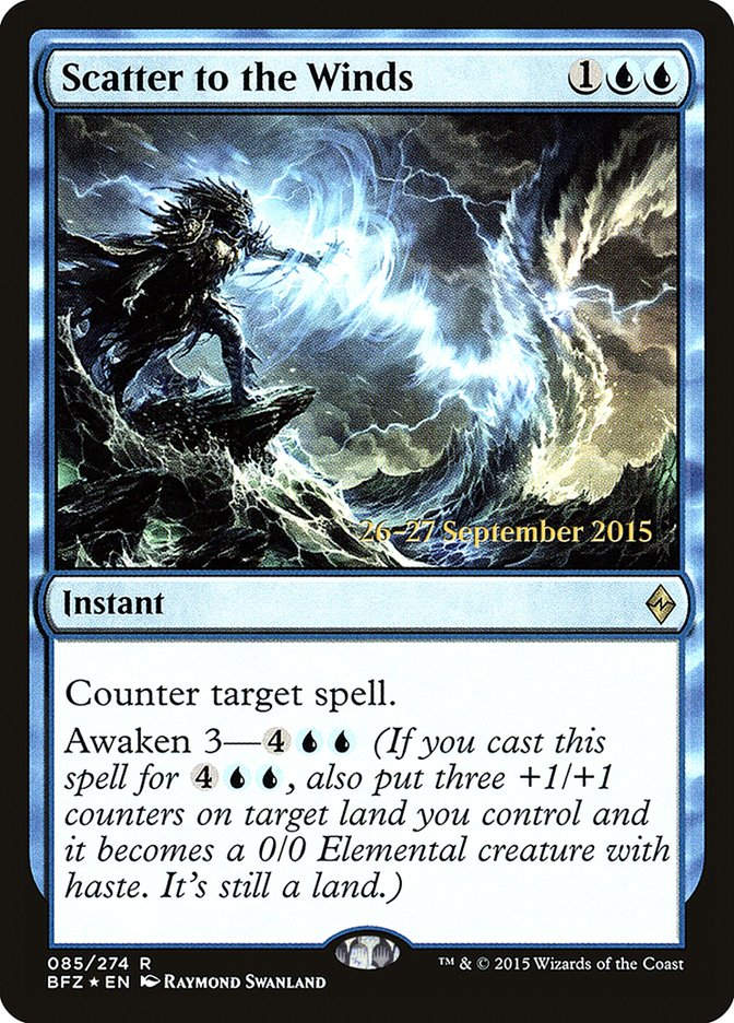Scatter to the Winds (PBFZ) (85s) / Foil