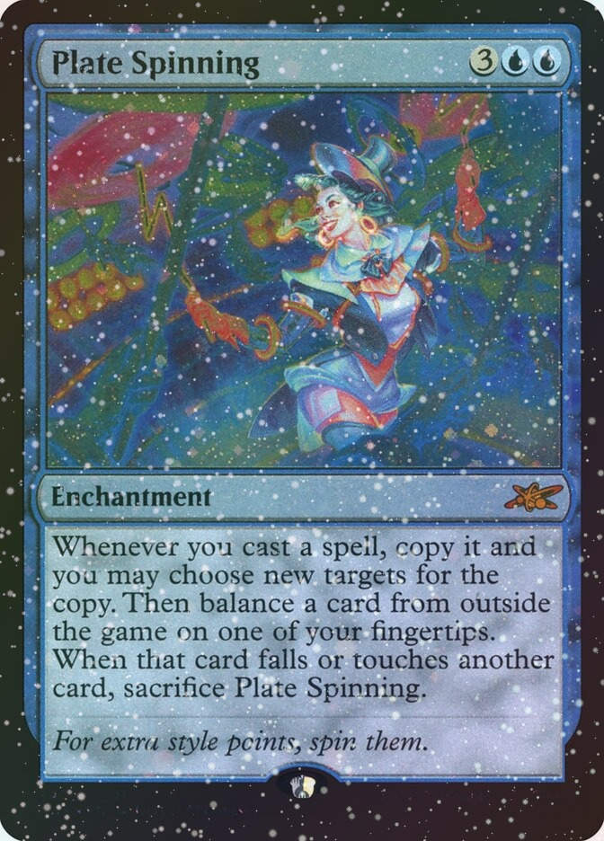 Plate Spinning (UNF) (342) / Galaxy Foil