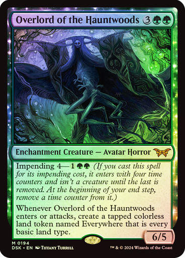 Overlord of the Hauntwoods (DSK) (194) / Foil