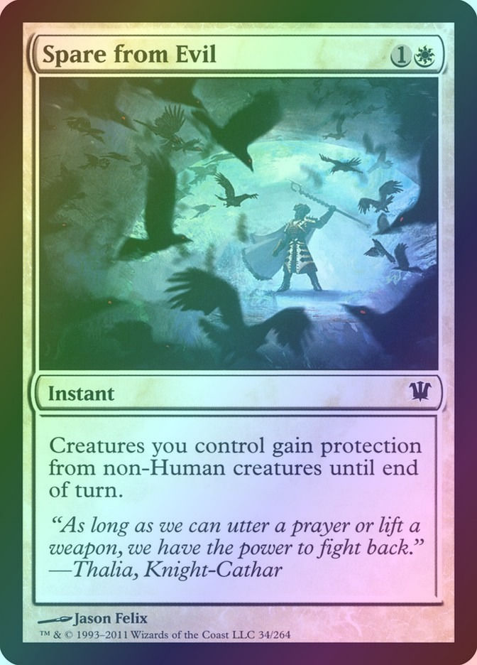 Spare from Evil (ISD) (34) / Foil