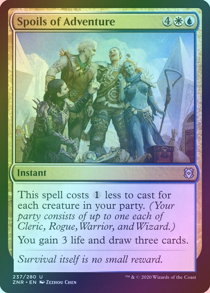 Spoils of Adventure (ZNR) (237) / Foil