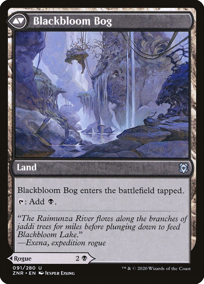 Blackbloom Rogue // Blackbloom Bog (ZNR) (91) — cara 2 de 2