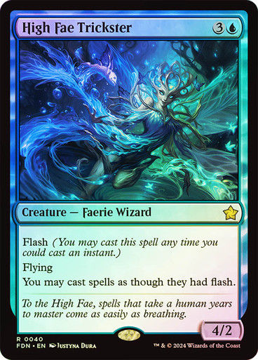 High Fae Trickster (FDN) (40) / Foil