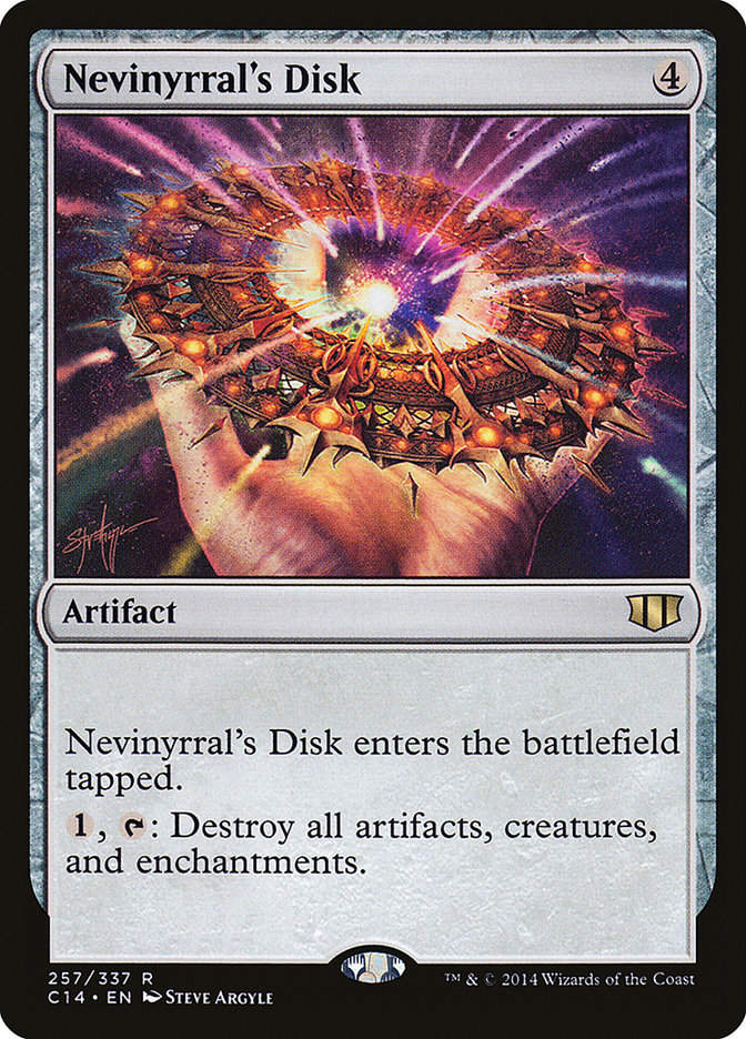 Nevinyrral's Disk (c14)