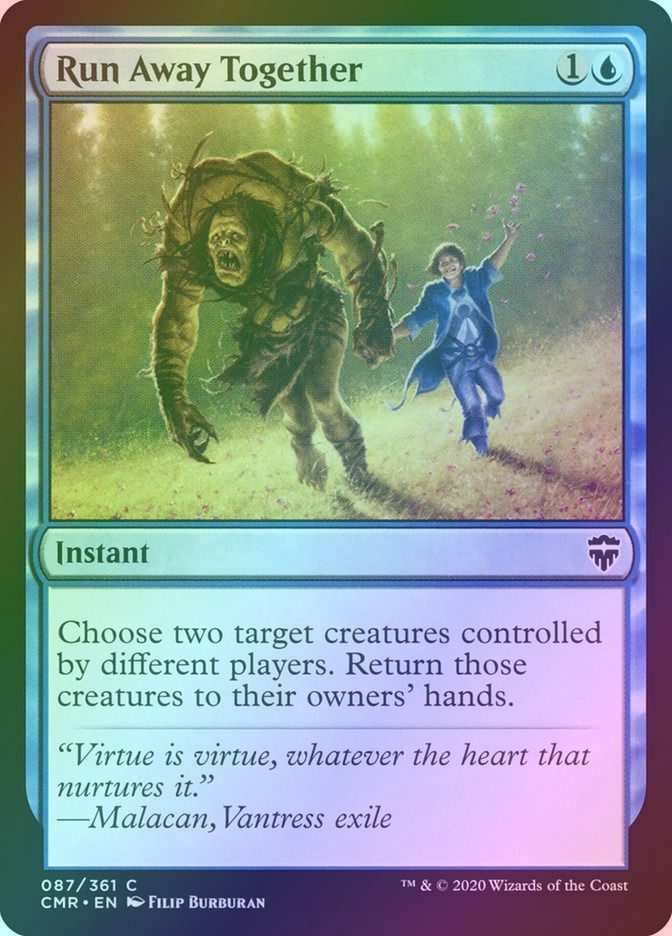 Run Away Together (CMR) (87) / Foil