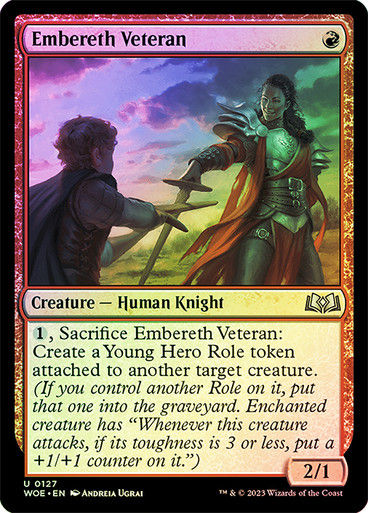 Embereth Veteran (woe) / Foil