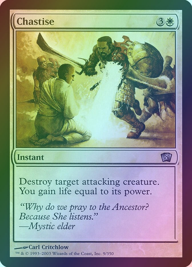 Chastise (8ED) (9★) / Foil