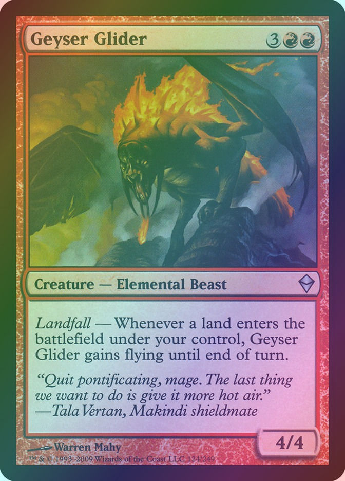 Geyser Glider (ZEN) (124) / Foil