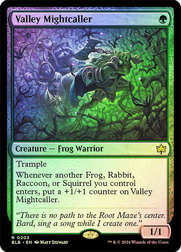 Valley Mightcaller (blb) (202) / Foil