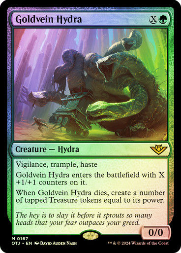 Goldvein Hydra (otj) (167) / Foil