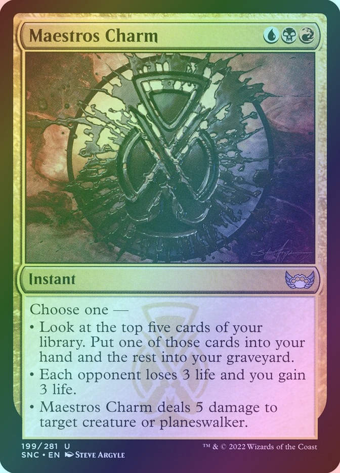 Maestros Charm (SNC) (199) / Foil