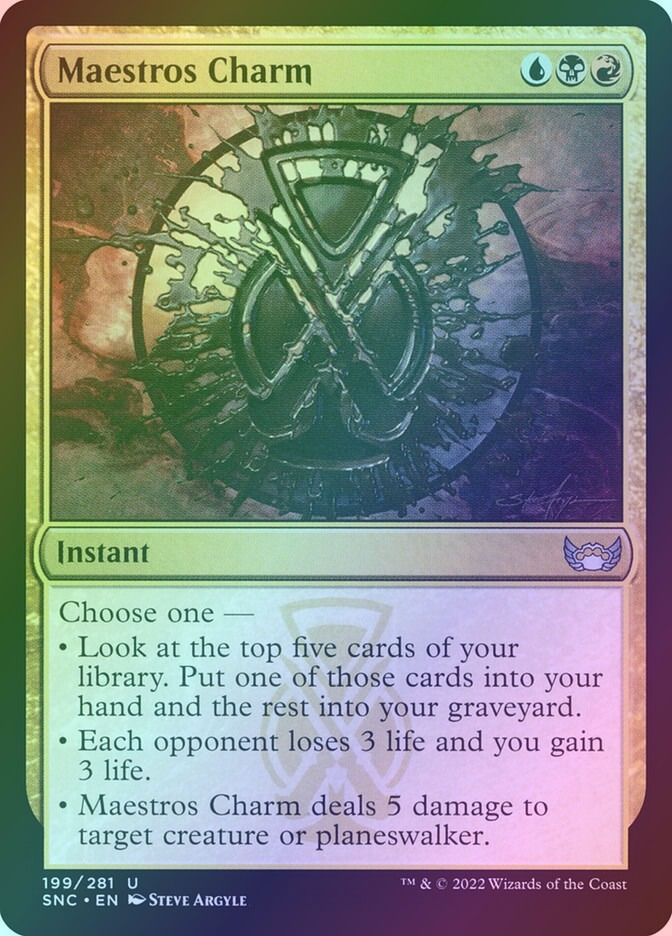 Maestros Charm (SNC) (199) / Foil