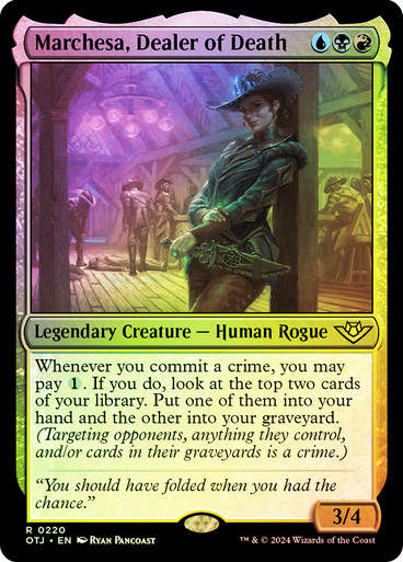 Marchesa, Dealer of Death (otj) (220) / Foil