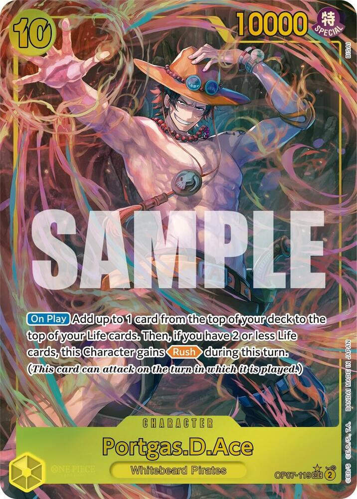 Portgas.D.Ace (119) (Parallel) (OP07-119) / Foil
