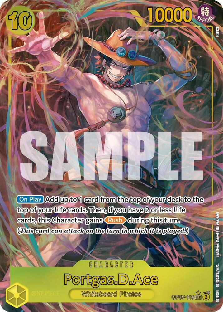 Portgas.D.Ace (119) (Parallel) (OP07-119) / Foil