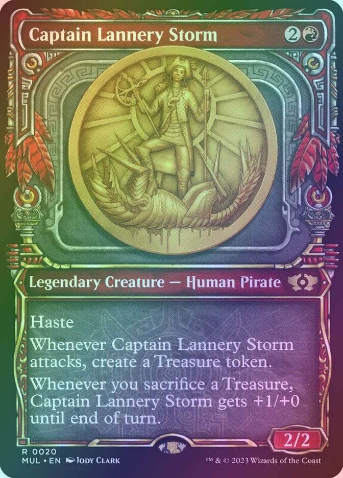Captain Lannery Storm (MUL) (20) / Showcase / Foil