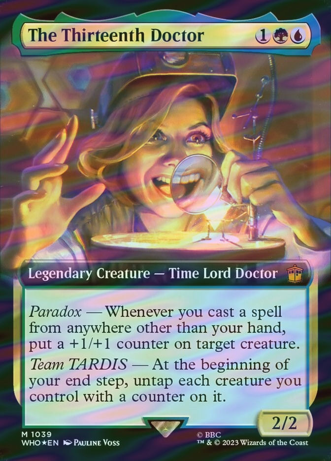 The Thirteenth Doctor (WHO) (1039) / Extended Art / Surge Foil