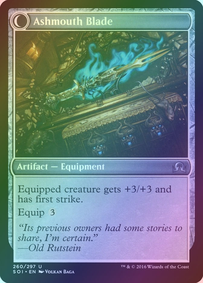 Neglected Heirloom // Ashmouth Blade (SOI) (260) / Foil — cara 2 de 2