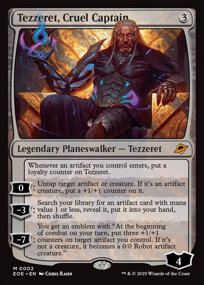 Tezzeret, Cruel Captain (EOE) (2)