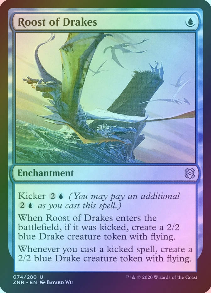 Roost of Drakes (ZNR) (74) / Foil