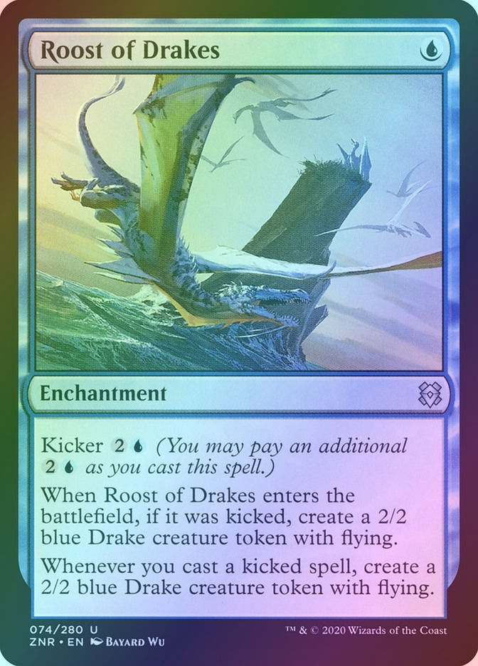 Roost of Drakes (ZNR) (74) / Foil