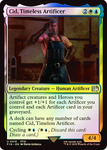 Cid, Timeless Artificer (FIN) (416) / Foil