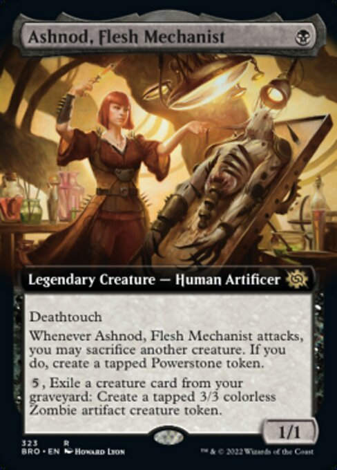 Ashnod, Flesh Mechanist (BRO) / Extended Art