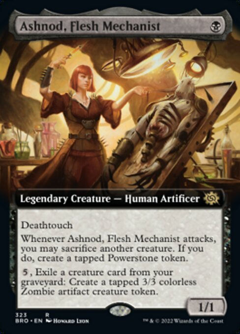 Ashnod, Flesh Mechanist (BRO) / Extended Art