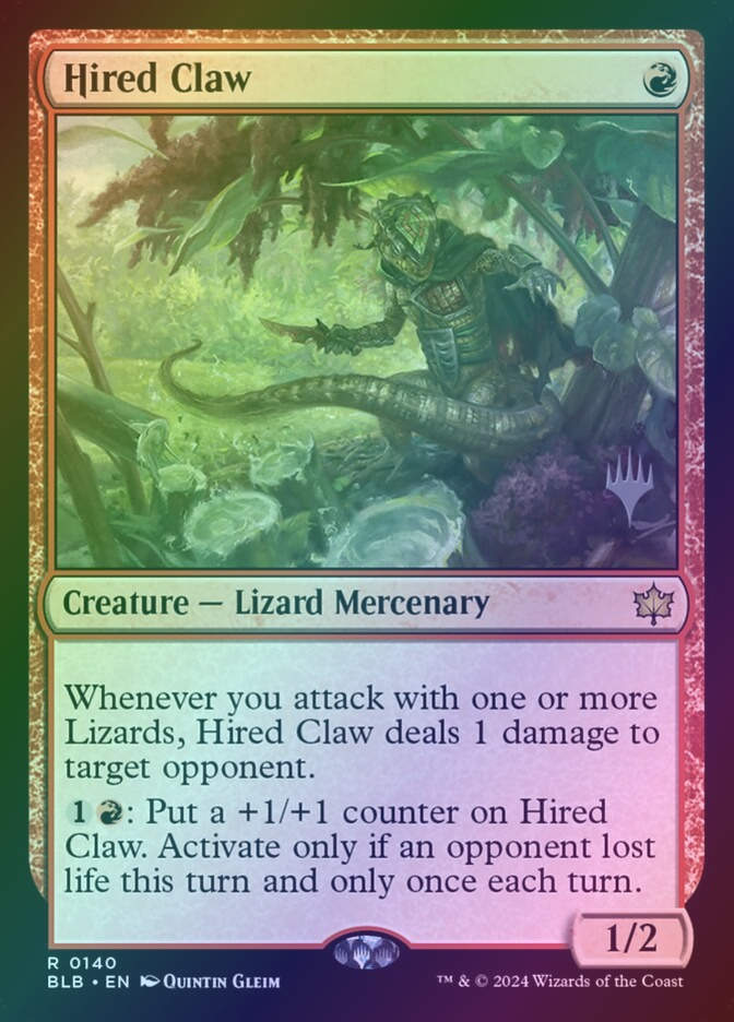 Hired Claw (PBLB) (140p) / Foil